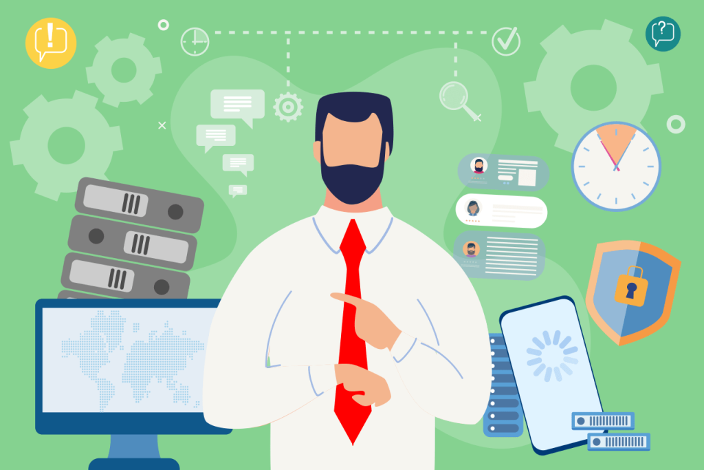 Which jobs and functions are covered by a shared services center